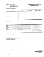 Preview for 123 page of Tektronix 11A72 User Reference Supplement