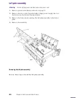 Preview for 122 page of Tektronix 1235N - Phaser Color Laser Printer Service Manual