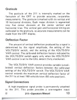 Preview for 17 page of Tektronix 211 Operator'S Manual