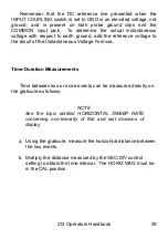 Preview for 31 page of Tektronix 212 Operator'S Manual