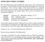 Предварительный просмотр 2 страницы Tektronix 2212 User Manual