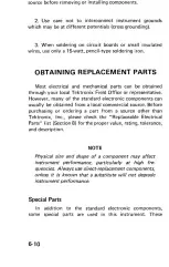 Preview for 184 page of Tektronix 2215 Instruction Manual