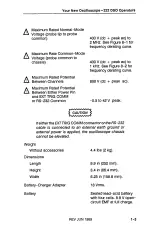 Preview for 17 page of Tektronix 222 Operator'S Manual