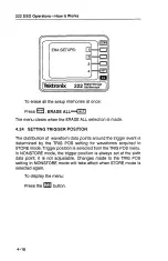 Preview for 66 page of Tektronix 222 Operator'S Manual