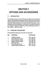 Preview for 113 page of Tektronix 222 Operator'S Manual