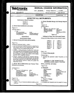 Preview for 421 page of Tektronix 2232 Service Manual