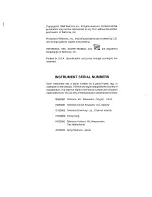 Preview for 3 page of Tektronix 2246 1Y Service Manual