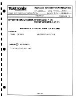 Preview for 430 page of Tektronix 2246 1Y Service Manual