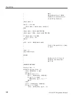 Предварительный просмотр 220 страницы Tektronix 2714 Programmer'S Manual