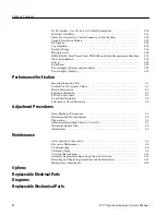 Предварительный просмотр 6 страницы Tektronix 2715 Service Manual