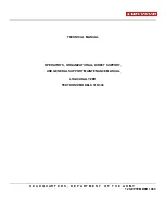 Предварительный просмотр 1 страницы Tektronix 318 Technical Manual