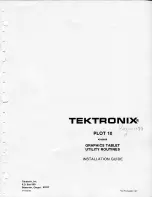 Предварительный просмотр 2 страницы Tektronix 4010A06 Installation Manual