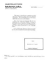 Preview for 358 page of Tektronix 454A Instruction Manual