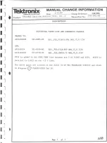 Preview for 357 page of Tektronix 496 Instruction Manual