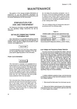 Preview for 43 page of Tektronix 5110 Instruction Manual