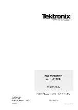 Preview for 2 page of Tektronix 634 Instruction Manual