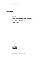 Tektronix 73A-541 User Manual preview