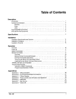 Preview for 7 page of Tektronix 73A-541 User Manual