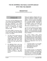 Предварительный просмотр 9 страницы Tektronix 73A-541 User Manual