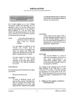 Предварительный просмотр 15 страницы Tektronix 73A-851 User Manual