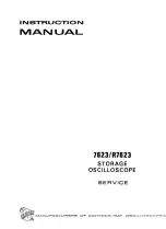 Предварительный просмотр 1 страницы Tektronix 7623 Instruction Manual