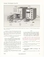 Предварительный просмотр 57 страницы Tektronix 7A13 Instruction Manual