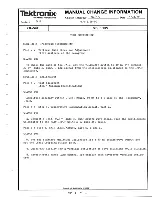 Preview for 54 page of Tektronix 7A19 Instruction Manual