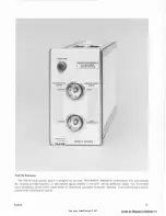 Предварительный просмотр 5 страницы Tektronix 7A21N Instruction Manual