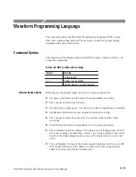 Preview for 293 page of Tektronix AWG610 User Manual