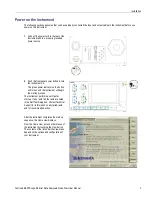 Preview for 23 page of Tektronix BERTScope BSA125C Quick Start User Manual