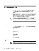 Предварительный просмотр 7 страницы Tektronix CSA7UP Instructions Manual