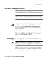 Предварительный просмотр 89 страницы Tektronix CSA8000 Series Service Manual