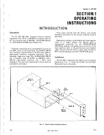 Предварительный просмотр 5 страницы Tektronix DC 502 Instruction Manual