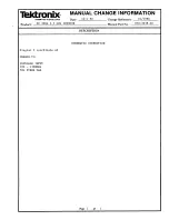 Preview for 113 page of Tektronix DC 508A Instruction Manual