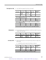 Предварительный просмотр 72 страницы Tektronix DG2030 User Manual