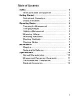 Preview for 3 page of Tektronix DMM150 Instructions Manual