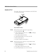 Preview for 38 page of Tektronix DMM830 Manual