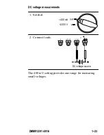 Preview for 27 page of Tektronix DMM912 Instructions For Use Manual