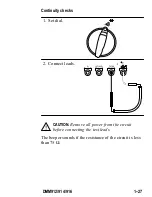 Preview for 31 page of Tektronix DMM912 Instructions For Use Manual