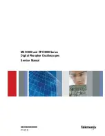 Предварительный просмотр 1 страницы Tektronix DPO3000 Series Service Manual