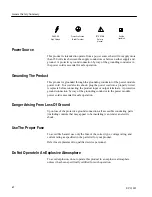 Preview for 12 page of Tektronix ECO 422 Instruction Manual