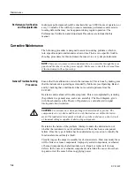 Предварительный просмотр 94 страницы Tektronix ECO 422 Instruction Manual