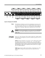 Предварительный просмотр 43 страницы Tektronix ECO422D Instruction Manual