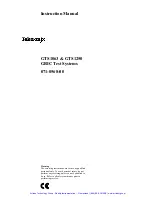 Preview for 2 page of Tektronix GTS1063 Instruction Manual