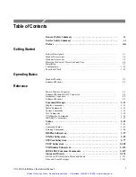 Предварительный просмотр 5 страницы Tektronix IntelliFrame VX1410 Instruction Manual