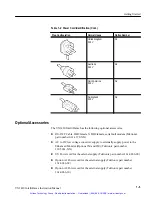 Предварительный просмотр 20 страницы Tektronix IntelliFrame VX1410 Instruction Manual