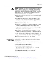 Preview for 32 page of Tektronix IntelliFrame VX1410 Instruction Manual