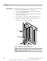 Предварительный просмотр 37 страницы Tektronix IntelliFrame VX1410 Instruction Manual