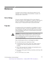 Предварительный просмотр 204 страницы Tektronix IntelliFrame VX1410 Instruction Manual