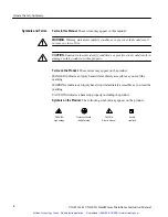 Предварительный просмотр 15 страницы Tektronix IntelliFrame VX1410A Instruction Manual